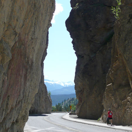 Road Through Sinclair Canyon