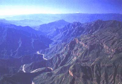 Mexico's Sierra Madre Mountains