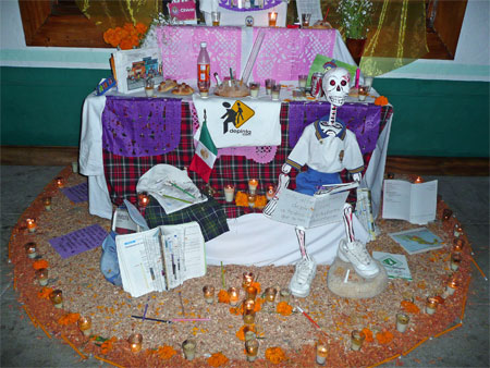 Display for Day of the Dead