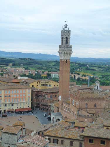 City Tower in Siena