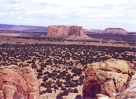 View of Enchanted Mesa