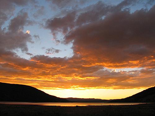 Lake Granby sunset
