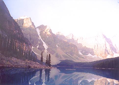 Moraine Lake and the Valley of the Ten Peaks