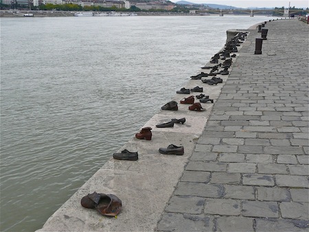 Shoes Along the Danube