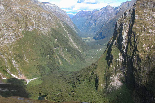 Clinton Valley from the Pass