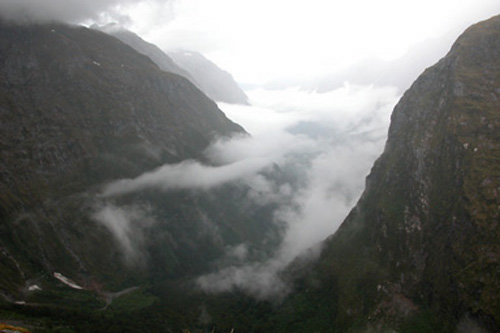 Cloudy Clinton Valley