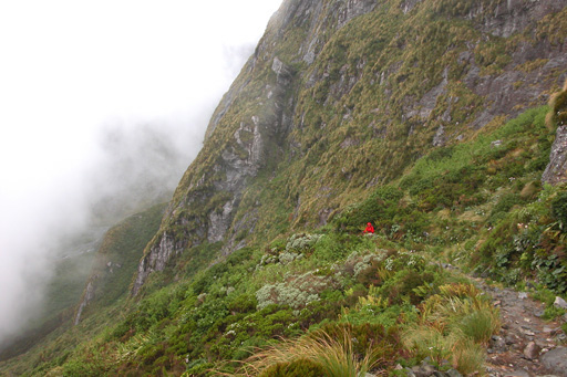 Judy Going Down from the Pass