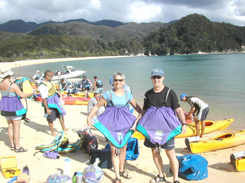 Dressed for Kayaks