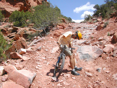 Biking Utah