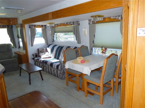 Interior of New 5th Wheel