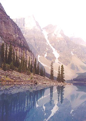 Moraine Lake and the Valley of the Ten Peaks