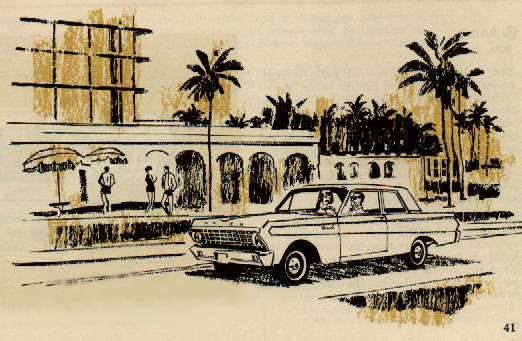 Drawing of 1964 Falcon